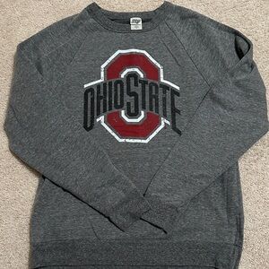 Blue 84 Ohio State Gray Crewneck Sweater